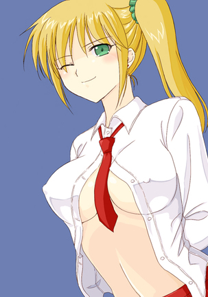 金髪巨乳女子○生に筆下ろしをお願いしてみた。 - Page 73
