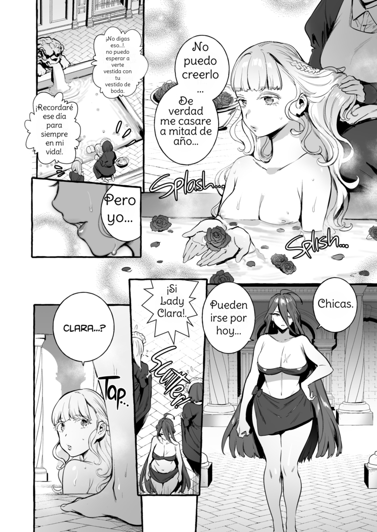 Ochinpo Onna Knight to Shojo Hime | Lady Cock Knight and Her Princess Spanish (decensored)