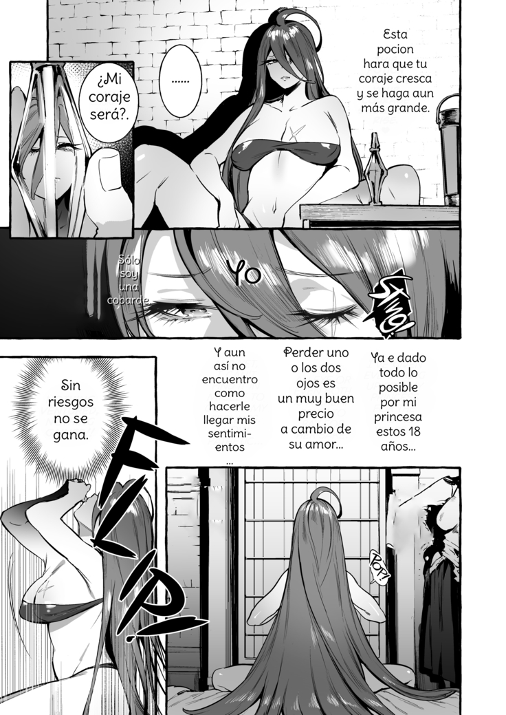 Ochinpo Onna Knight to Shojo Hime | Lady Cock Knight and Her Princess Spanish (decensored)
