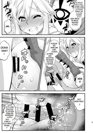 Ibuki no Yuusha Kyousei Kyonyuuka Kikiippatsu! | Breath of the Hero : Crisis of the Forced Huge Breast Growth! Page #21