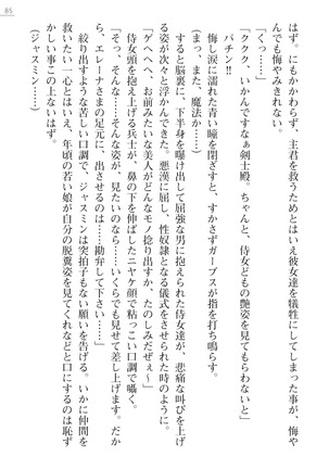 性隷剣士エレーナ Page #85