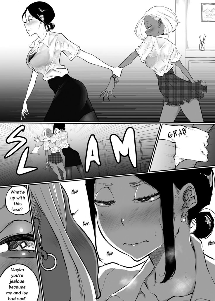 Sparta Sensei ga Oshiego no Bitch Gal ni Ecchi na Koto Sareru Hanashi 3 | The Story of a Strict Teacher Who Got Fucked by Her Gyaru Bitch Student #3