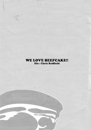 BIOHAZARD dj –  We Love Beefcake File Chris Redfield Page #2