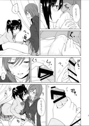 Nico-chan to Haeteru Maki-chan ga Ecchi na Koto Suru dake no Hon Page #7