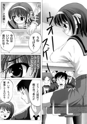 Suzumiya Haruhi no shūchi Page #13