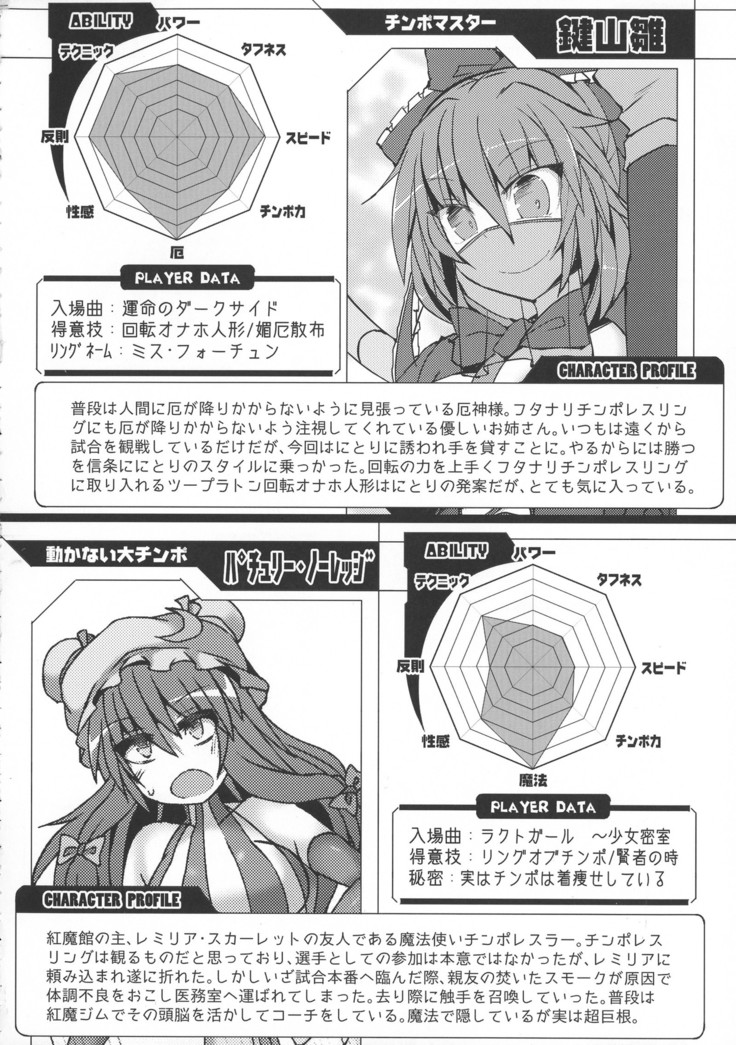 GENSOUKYO FUTANARI CHINPO WRESTLING 5th Anniversary Memorial Book