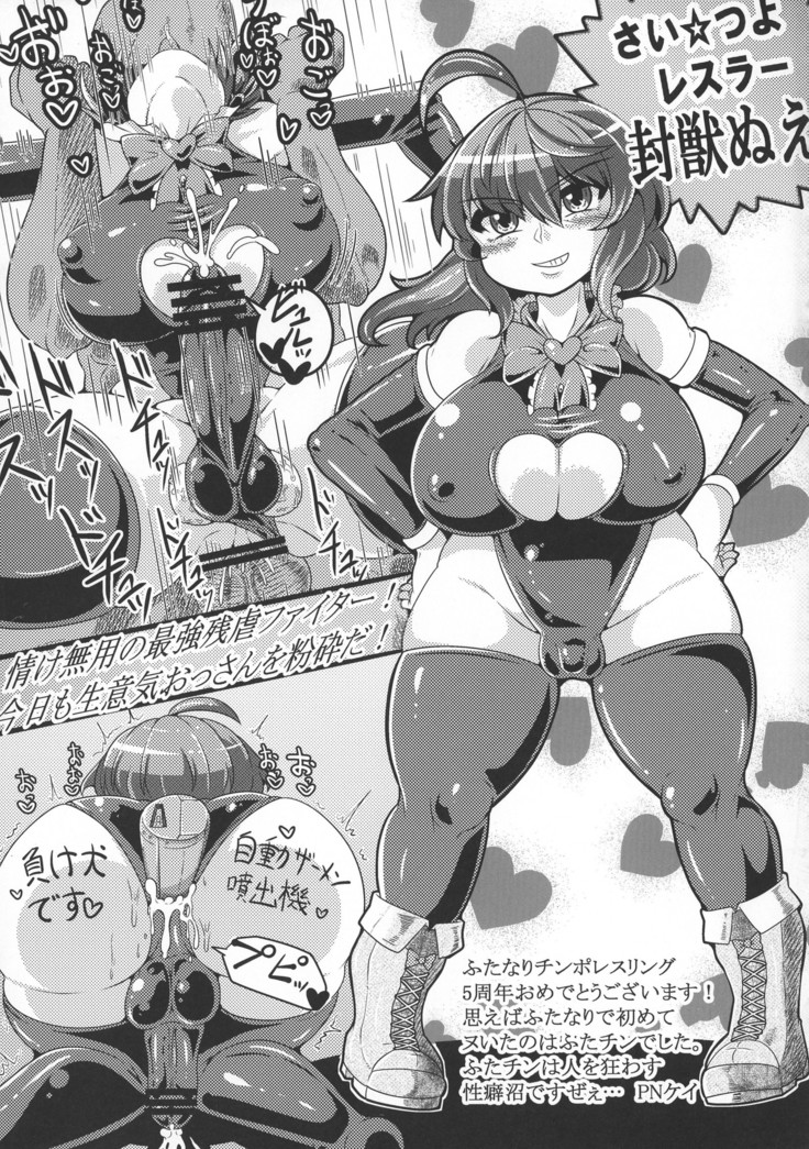 GENSOUKYO FUTANARI CHINPO WRESTLING 5th Anniversary Memorial Book