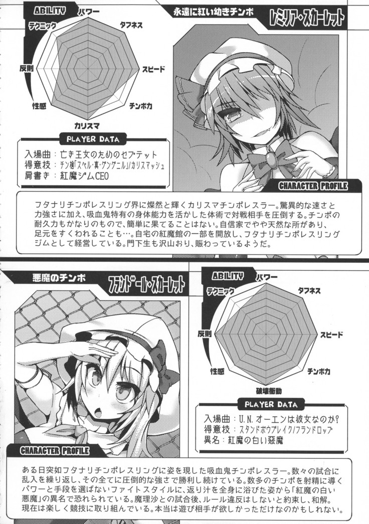 GENSOUKYO FUTANARI CHINPO WRESTLING 5th Anniversary Memorial Book