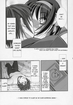 Haruhi Suzumiya's Fetish | Suzumiya Haruhi no Seiheki - Page 20