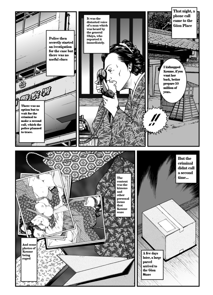 Female Criminal Tetsuo 1 Gion Maiko Kidnapping