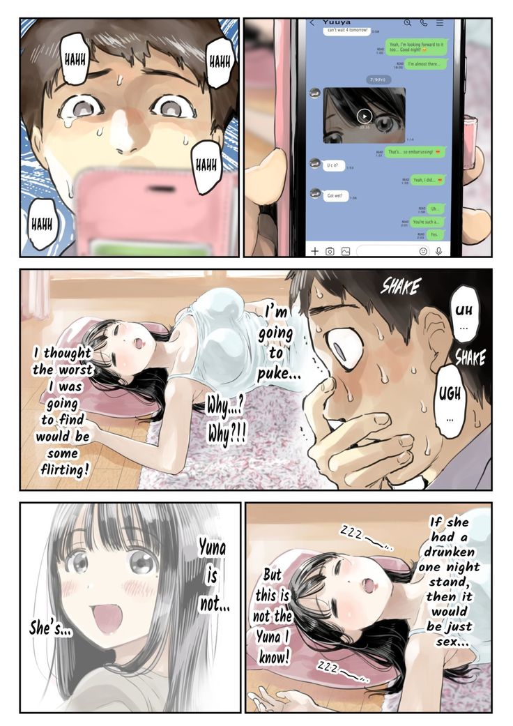 Kanojo no SmaPho o Nozoita dake nano ni | I Just Snooped through Her Smartphone