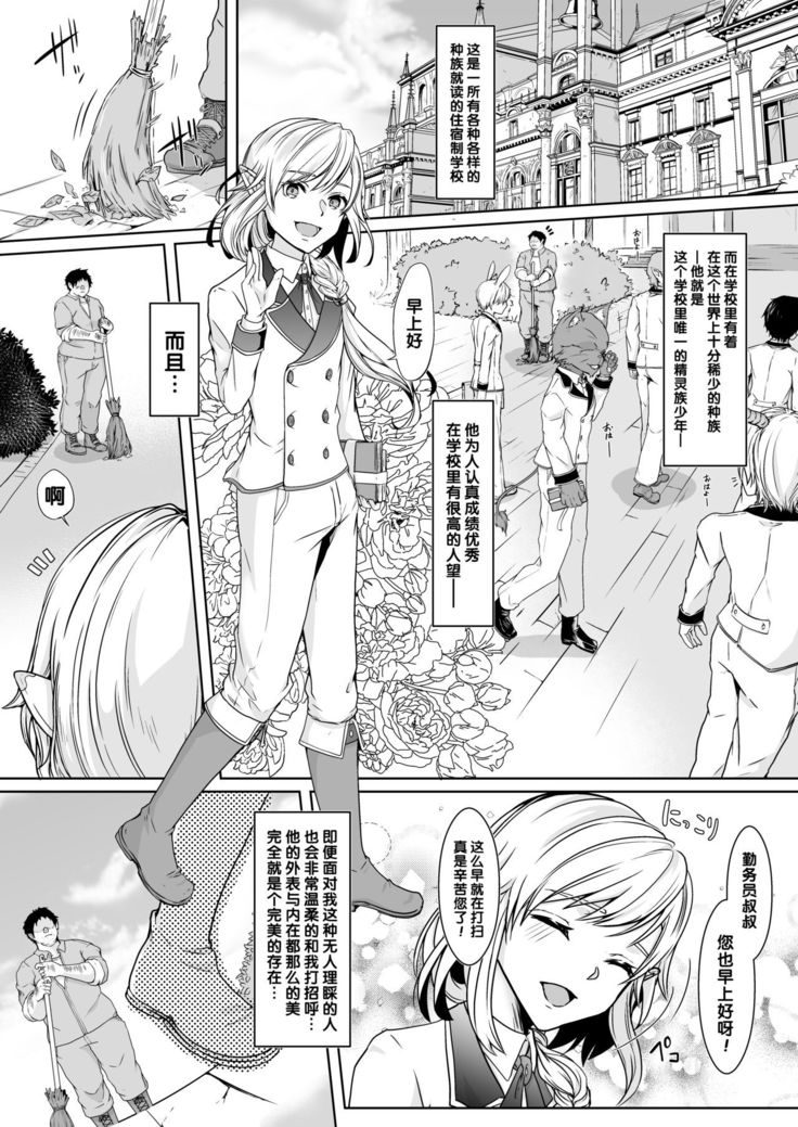 Akogare no Elf Shounen ga Yowatte ita node Chiryou Tsuide ni Mesu Ochi sasetai