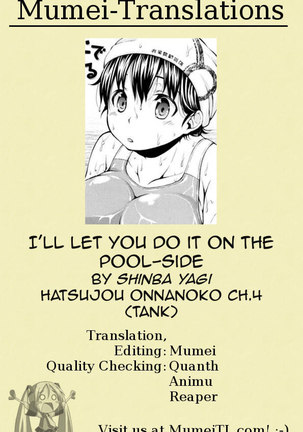 I'll let you do it on the pool-side Page #13