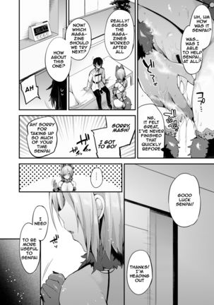 Senpai no Tame ni Ganbaru Mash wa Osuki desu ka? Page #11