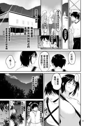 Minkan Gasshuku Rikujou Joshi Niki Minori to Hitome o Nusunde... Page #23