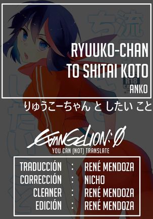 Ryuuko-chan to Shitai Koto    Translate)