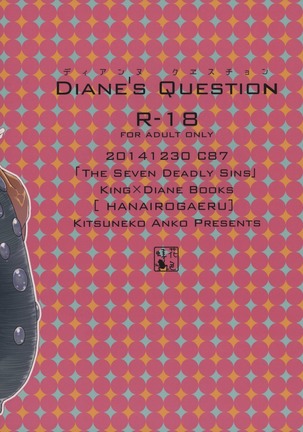 Diane's Question Page #2