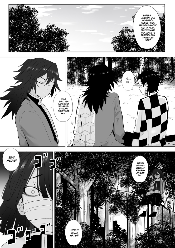 Practicando Junto con la Nee-san del Pillar del Amor.  ]