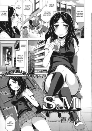 S&M ~Okuchi de Tokete Asoko de mo Tokeru~ | S&M ~Melts in Your Mouth and Between Your Legs~ - Page 1