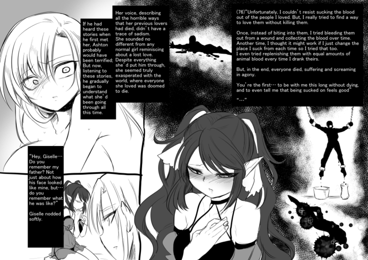 Bishoujo Vampire ni Bonyuu Drink Bar ni Sareru Hanashi | Turned into a Breast Milk Fountain by a Beautiful Vampire