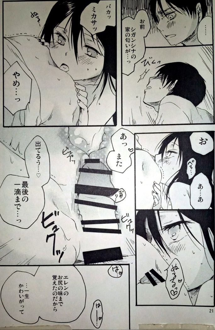 21-sai to 9-sai no Mikasa ni Aisarete Yoru mo Nemurenai Eren no Hanashi