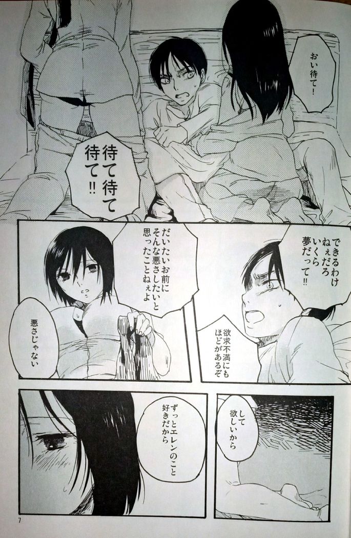 21-sai to 9-sai no Mikasa ni Aisarete Yoru mo Nemurenai Eren no Hanashi