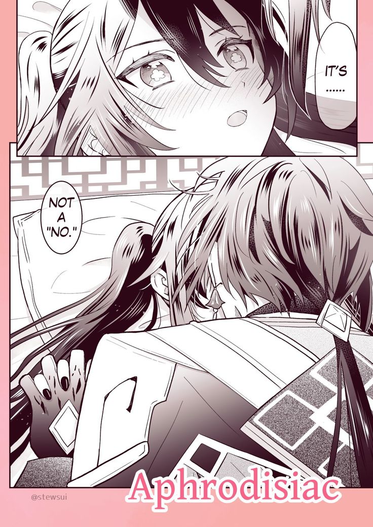 Zhongli x Hu Tao love story hentai doujinshi