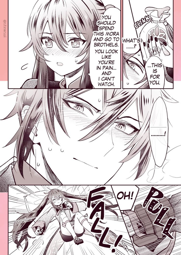 Zhongli x Hu Tao love story hentai doujinshi