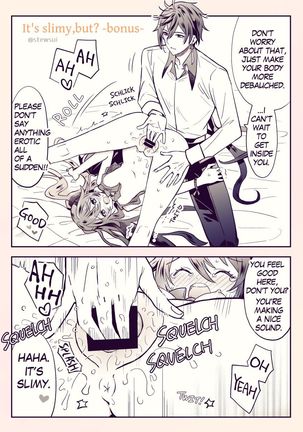 Zhongli x Hu Tao love story hentai doujinshi Page #16