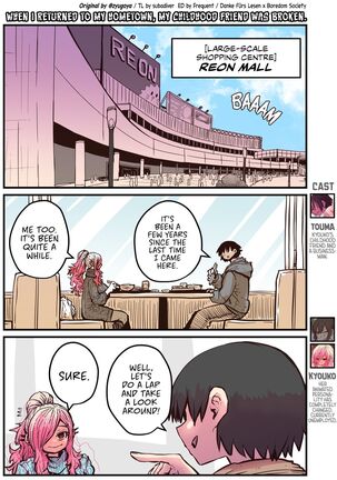 When I Returned to My Hometown, My Childhood Friend was Broken Page #35