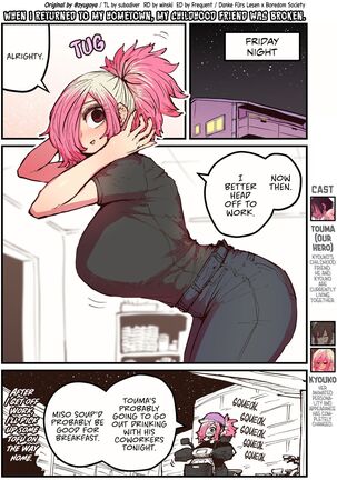 When I Returned to My Hometown, My Childhood Friend was Broken Page #115