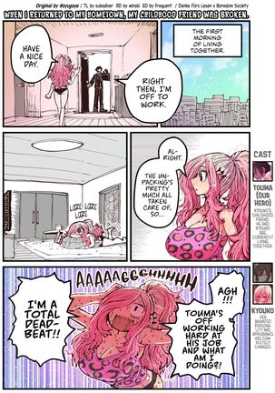 When I Returned to My Hometown, My Childhood Friend was Broken Page #85