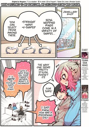 When I Returned to My Hometown, My Childhood Friend was Broken Page #127