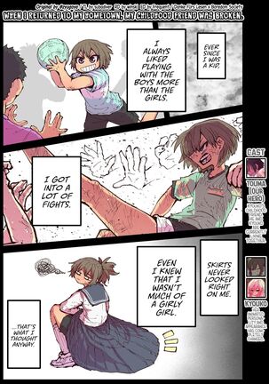 When I Returned to My Hometown, My Childhood Friend was Broken Page #123