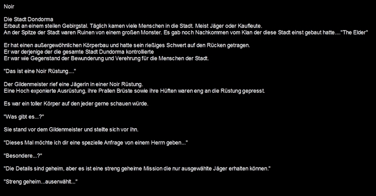 Deep Risings Monster Hunter 1 German Version