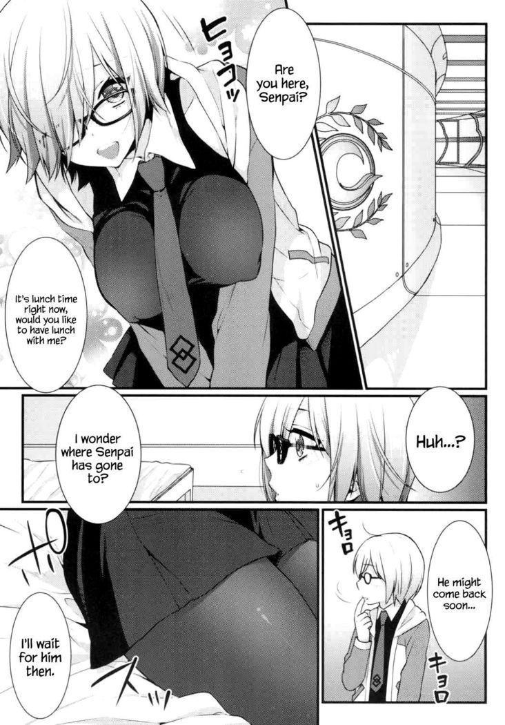 Ore no Heya de Mash ga Neteta kara Muchakucha ni Shite mita | I found Mashu sleeping in my room so I fucked her silly