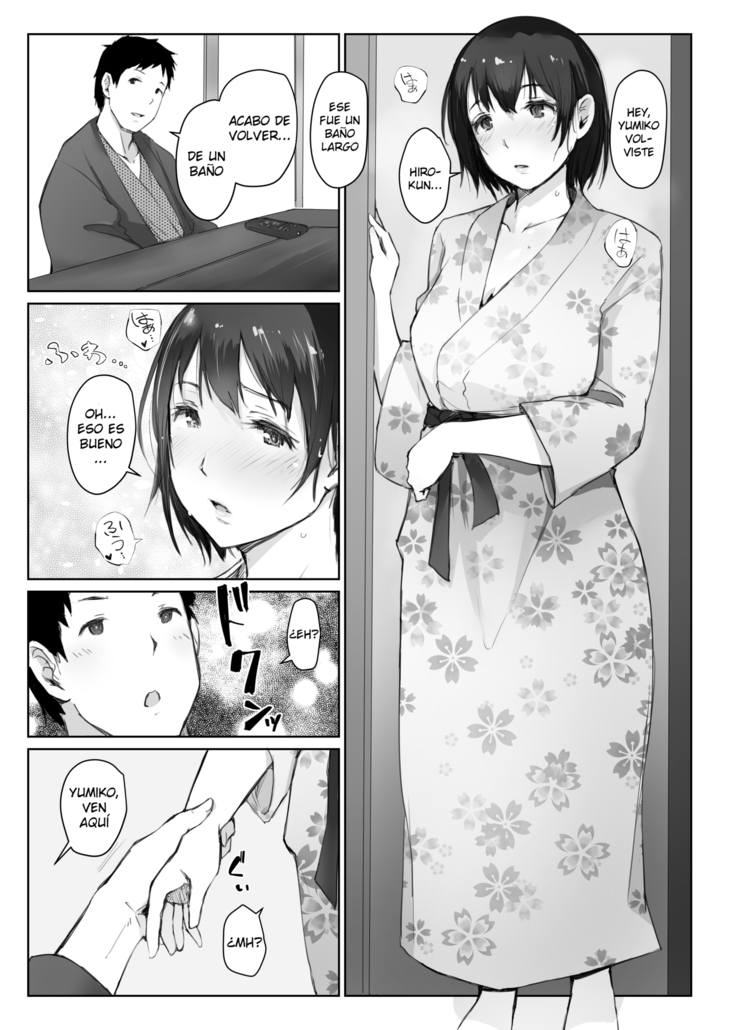 Hitozuma to NTR Chounai Ryokou -Futsukame- | El Viaje a las Aguas Termales de la Junta Vecinal -Segundo Día-