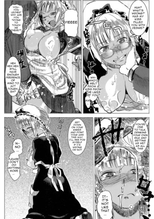 Kasshoku Kokumaro Funnyuu Maid! Baka ka!!! | Milk-spraying Creamy Brown Maid! Is She Stupid?