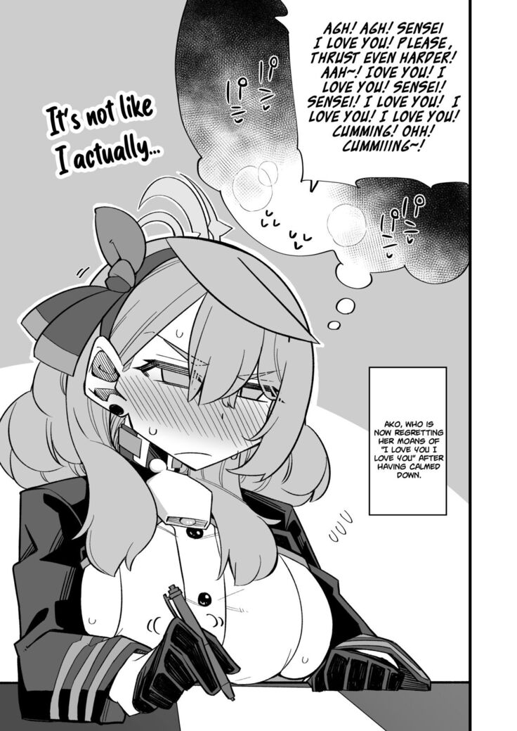 Ako no Stress Hassan Houhou | Ako's Stress Relieving Sex