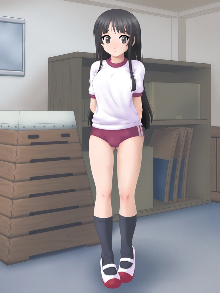 澪とブルマと体育倉庫 無理矢理ブルマをはかされて・・・