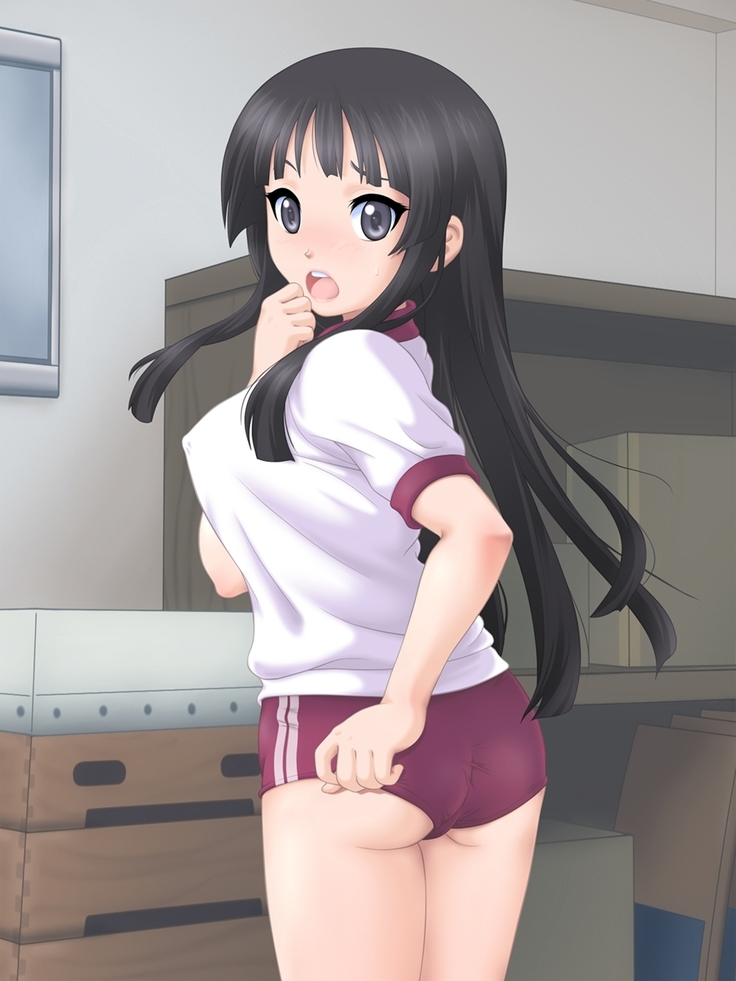 澪とブルマと体育倉庫 無理矢理ブルマをはかされて・・・