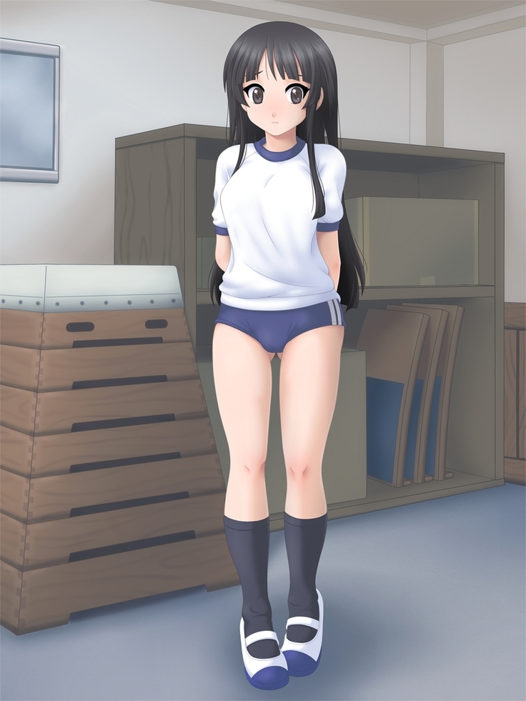 澪とブルマと体育倉庫 無理矢理ブルマをはかされて・・・