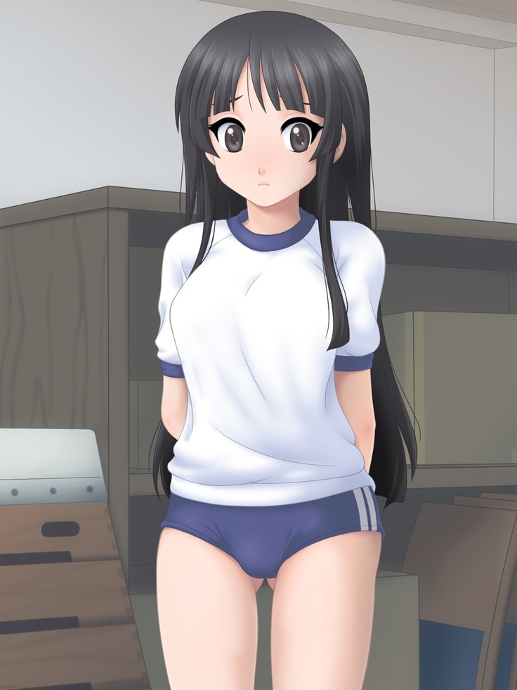 澪とブルマと体育倉庫 無理矢理ブルマをはかされて・・・