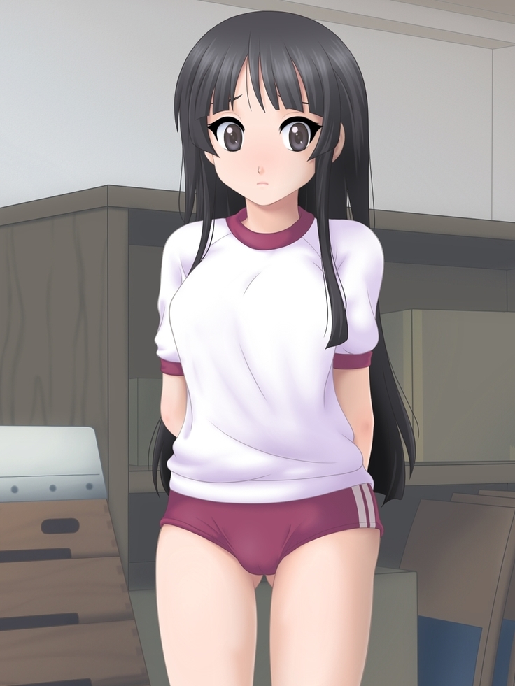 澪とブルマと体育倉庫 無理矢理ブルマをはかされて・・・