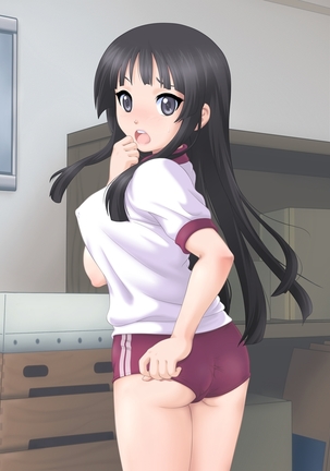 澪とブルマと体育倉庫 無理矢理ブルマをはかされて・・・ Page #14