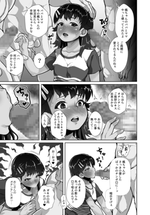 Kaede-chan no Anji de Love Hame Club~Ojisan-tachi ga Saimin Tsukatte Bishoujo ni Tanetsuke Kyousou~ Page #7