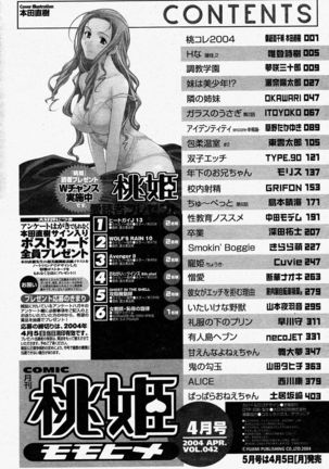 COMIC Momohime 2004-04 Page #424
