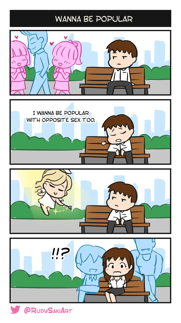 Genderbent Gag Comic