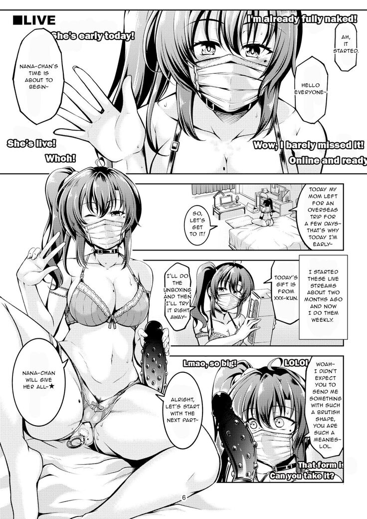 Uraaka Liver Take 1 Kyouhaku! Kouochi Seitokaichou -Yukino Kanami- | Darkside Streamer Take 1 Blackmail! The Fall of the Anal Maniac Student Council President -Yukino Kanami-