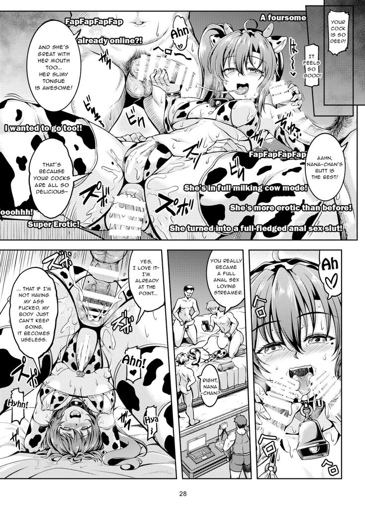 Uraaka Liver Take 1 Kyouhaku! Kouochi Seitokaichou -Yukino Kanami- | Darkside Streamer Take 1 Blackmail! The Fall of the Anal Maniac Student Council President -Yukino Kanami-